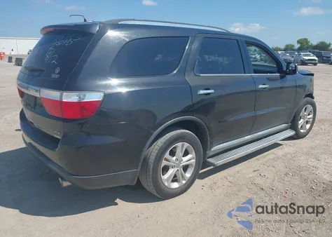 2013 Dodge Durango Crew from USA, damaged, VIN 1C4RDHDG4DC650990